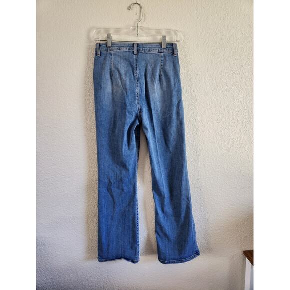 Asos Design No Back Pocket Women's Light Wash Denim Jeans-28 - Picture 2 of 5